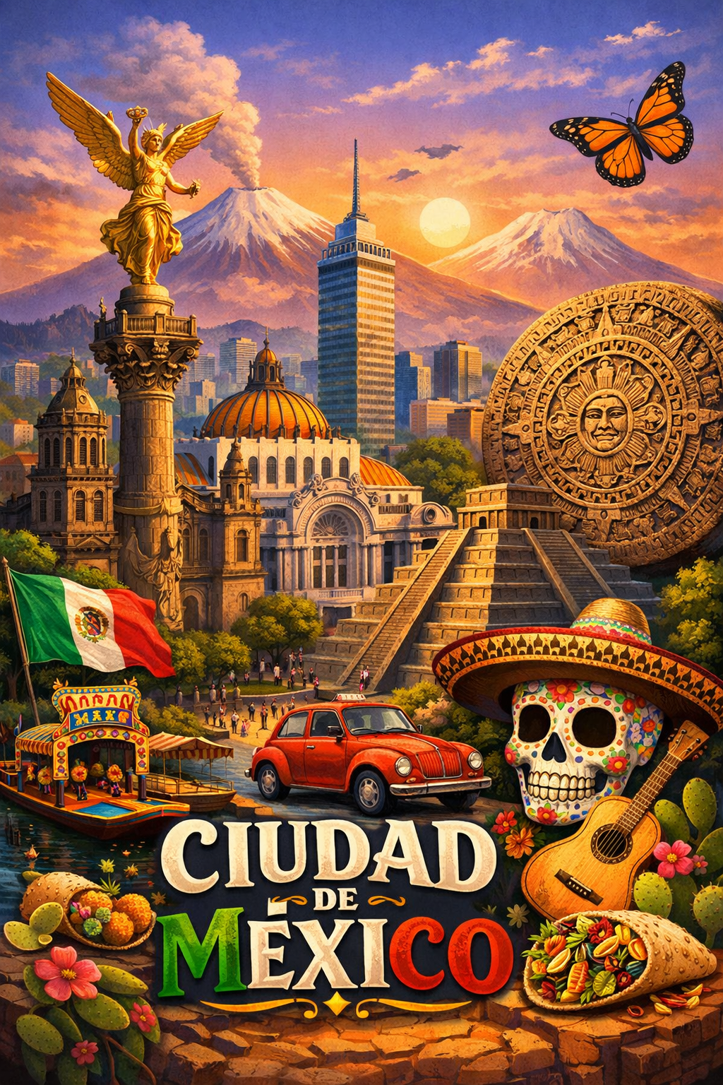 La semplicità della vita quotidiana che si respira a Città del Messico