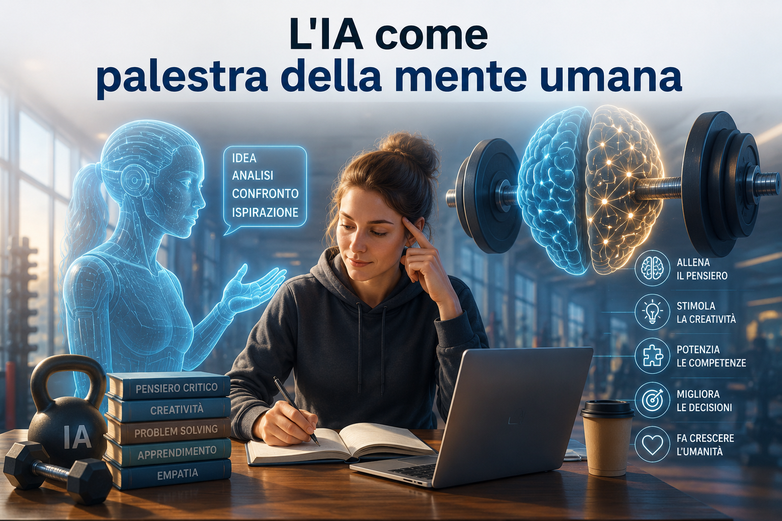 L'IA come palestra della mente umana